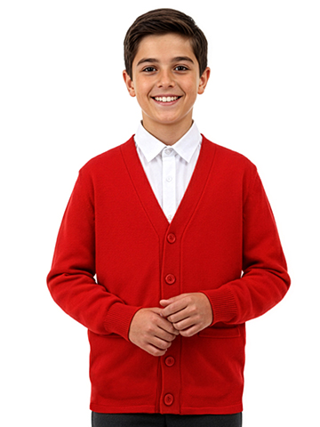 Smith's American Boys' V-Neck Cardigan - CookiesKids.com