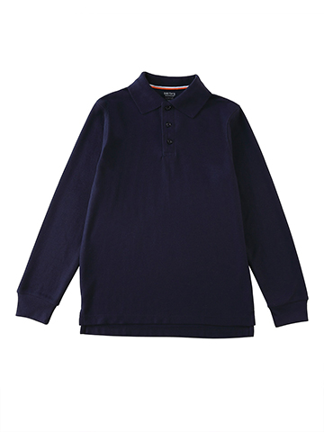 Smith's American Boys' Long Sleeve Pique Polo - CookiesKids.com