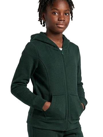 Smith's American Girls' Fleece Zip Hoodie - CookiesKids.com