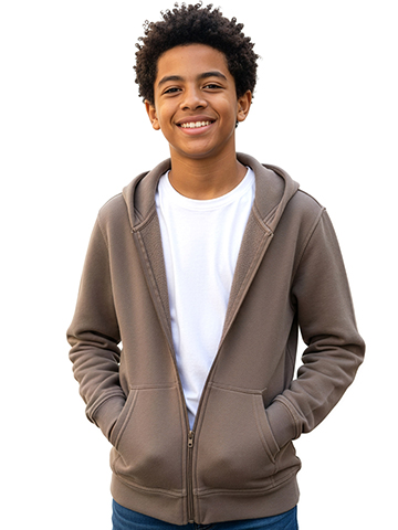 Smith's American Boys' Fleece Zip Hoodie - CookiesKids.com