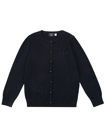 Smith's American Girls' Ivy Zip Cardigan - CookiesKids.com