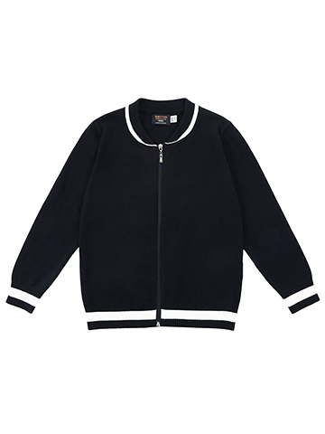Smith's American Girls' Varsity Zip Cardigan - CookiesKids.com