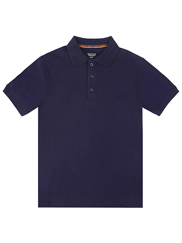 Smith's American Boys' Short Sleeve Interlock Polo Shirt - CookiesKids.com