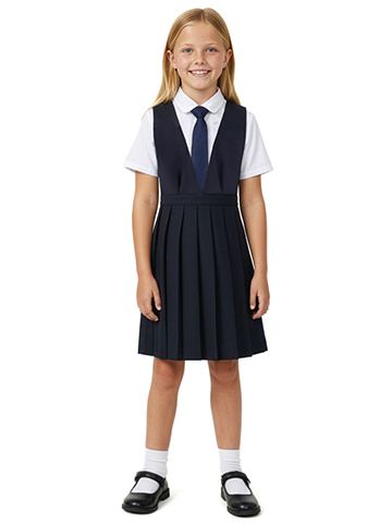 Smith's American Girls' Pleated B-Neck Jumper - CookiesKids.com
