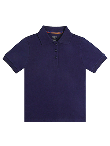 Smith's American Women's S/S Stretch Pique Polo Shirt - CookiesKids.com