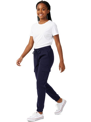 Smith's American Girls' Plus Cargo Joggers - CookiesKids.com