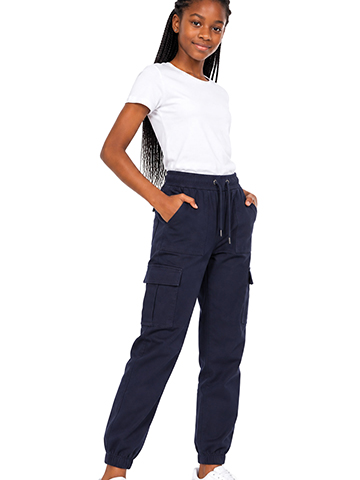 Smith's American Girls' Plus Size Cargo Joggers - CookiesKids.com