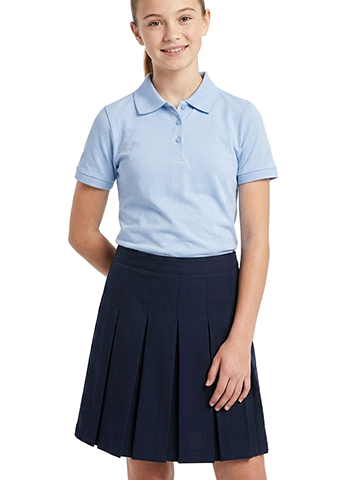 Smith's American Girls' Plus S/S Polo Shirt - CookiesKids.com