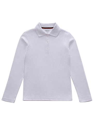 Smith's American Girls' Plus L/S Polo Shirt - CookiesKids.com