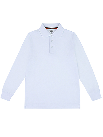 Smith's American Boys' Long Sleeve Pique Polo - CookiesKids.com