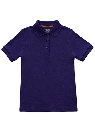 Smith's American Women's Lace Trim' S/S Polo Shirt - CookiesKids.com