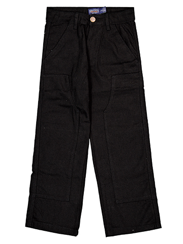 Smith's Workwear Boys' Straight Leg Canvas Pants - CookiesKids.com