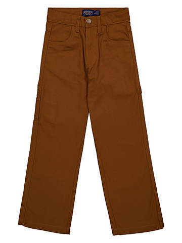 Smith's Workwear Boys' Relaxed Fit Canvas Carpenter Pants - CookiesKids.com