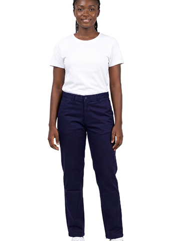 Smith's American Womens' Classic Straight Leg Twill Pants - CookiesKids.com