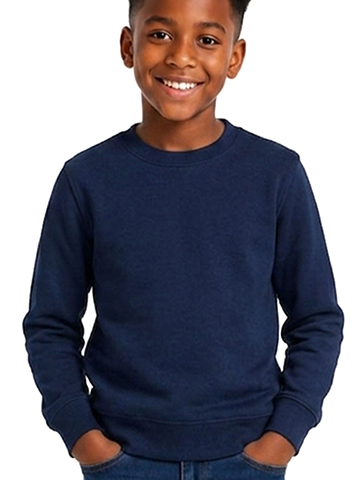 Smith's American Boys' Navy Crewneck Sweatshirt - CookiesKids.com
