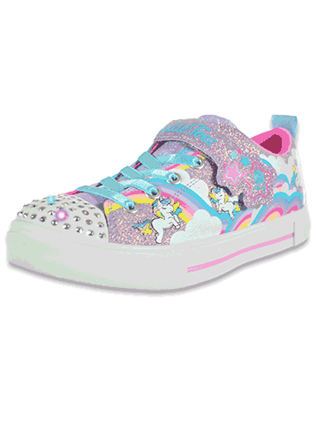 Skechers Girls' Light-Up Unicorn Sneakers - CookiesKids.com