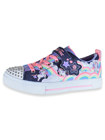 Skechers Girls' Light-Up Unicorn Sneakers - CookiesKids.com