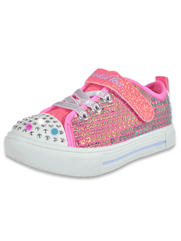 Skechers Girls Bling Sneakers - CookiesKids.com