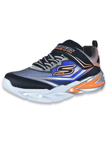 Skechers Boys' Flex Glow Light-Up Sneakers - CookiesKids.com