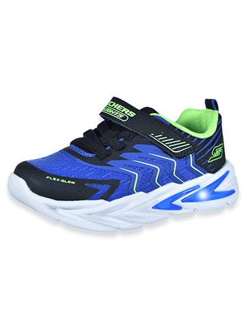 Skechers Boys' Flex Glow Ultra Lights Sneaker - CookiesKids.com