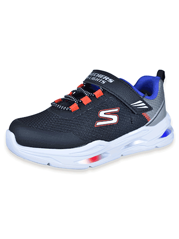 Skechers Boys' S-Lights Lil' Glide-Step Lights Sneaker - CookiesKids.com