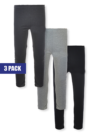 Cookie's Girls' 3-Pack Leggings - CookiesKids.com