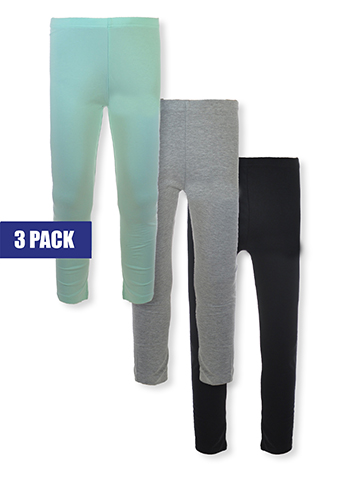 Cookie's Girls' 3-Pack Leggings - CookiesKids.com