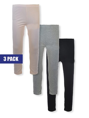 Cookie's Girls' 3-Pack Leggings - CookiesKids.com