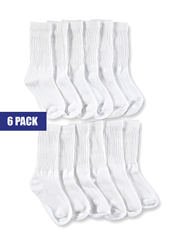 Winner's Choice Boys' 6-Pack Crew Socks - CookiesKids.com