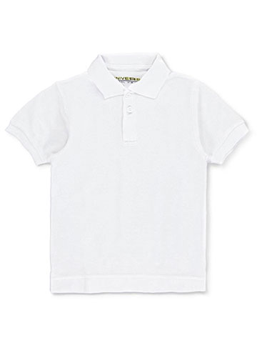 Universal Unisex S/S Pique Polo (Sizes 4 - 7) - CookiesKids.com