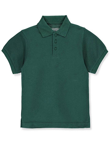 Universal Unisex S/S Pique Polo (Sizes 8 - 20) - CookiesKids.com