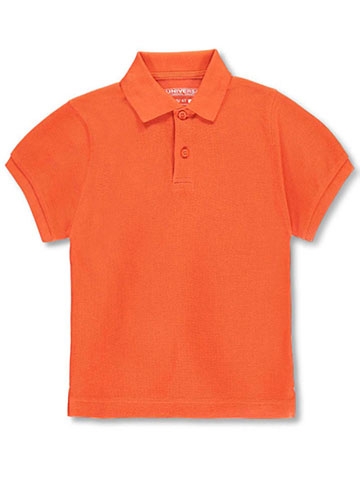 Universal Unisex S/S Pique Polo (Sizes 8 - 20) - CookiesKids.com