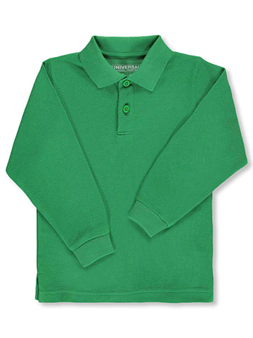 Universal Adults' Unisex L/S Pique Polo - CookiesKids.com