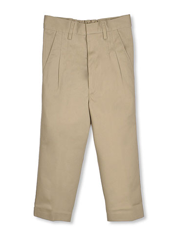 Universal Little Boys’ Pleated Pull-On Pants (Sizes 2 - 7) - CookiesKids.com