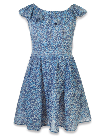 Star Ride Girls' Woven Daisy Dress - CookiesKids.com