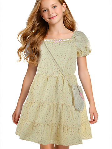 Star Ride Girls' 2-Piece Handbag Dress Set Outfit - CookiesKids.com