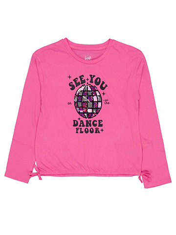 Star Ride Girls' Flip Sequin Butterfly Top - CookiesKids.com