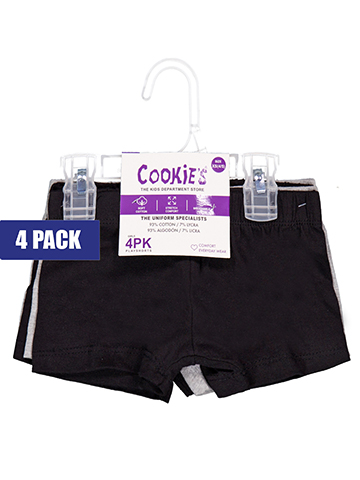 Girls' Playshorts 4-Pack Set - CookiesKids.com