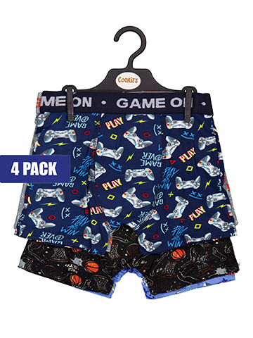 BOYS' Cookies 4-Pack Boxer Briefs Set - CookiesKids.com
