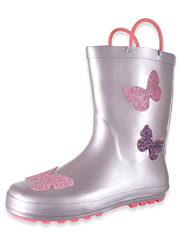 Lily of New York Girls' Butterfly Rain boots - CookiesKids.com