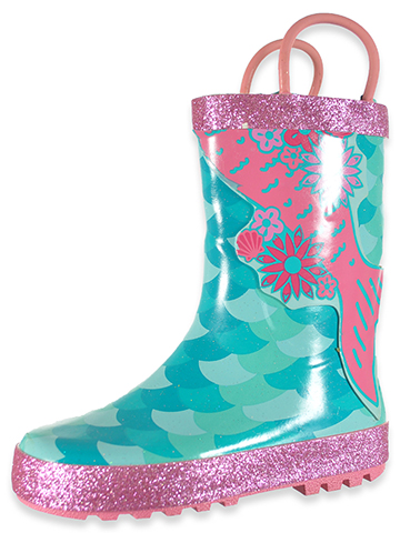 Lily of New York Girls' Mermaid Rain boots - CookiesKids.com