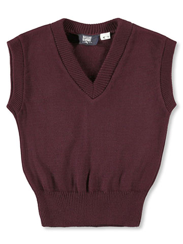 T.Q. Knits Unisex Sweater Vest (Sizes 8 - 20) - CookiesKids.com