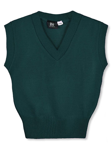T.Q. Knits Unisex Sweater Vest (Sizes 8 - 20) - CookiesKids.com
