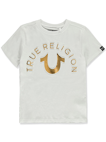 True Religion Boys' Metallic T-Shirt - CookiesKids.com