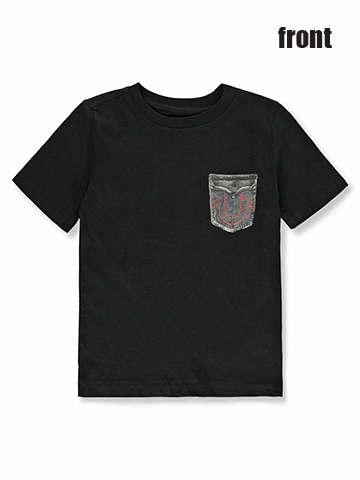 True Religion Boys' Pocket T-Shirt - CookiesKids.com