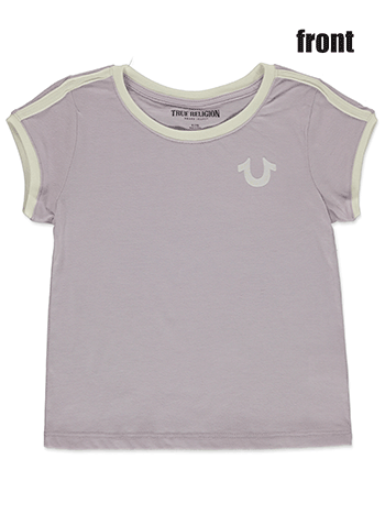 True Religion Girls' Piped T-Shirt - CookiesKids.com