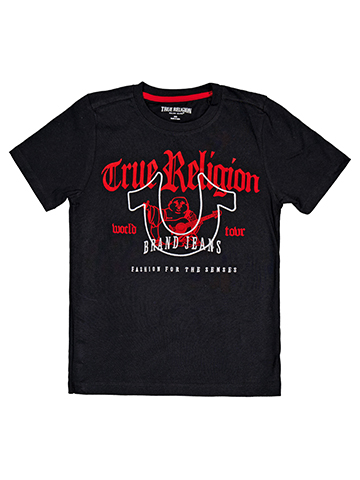 True Religion Boys' World Tour Graphic Tee - CookiesKids.com