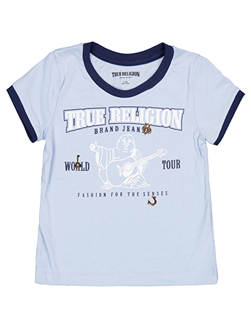 True Religion Girls' World Tour Charm T-Shirt - CookiesKids.com