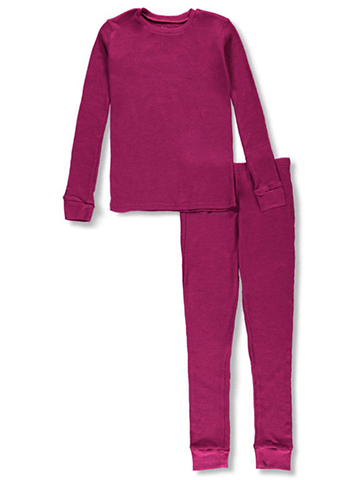 Ice2O Girls’ Thermal 2-Piece Long Underwear Set - CookiesKids.com
