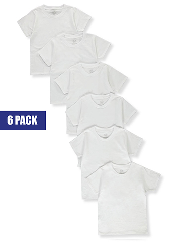 Fruit Of The Loom Little Boys' 6-Pack T-Shirts - CookiesKids.com